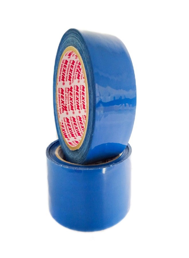 Mexim Ultra Floor Marking Tapes 48 mm x 25 meters | Blue, 5x Stronger, 10x Long Lasting | For De-Marking Areas, Pack of 1 Roll - Image 1